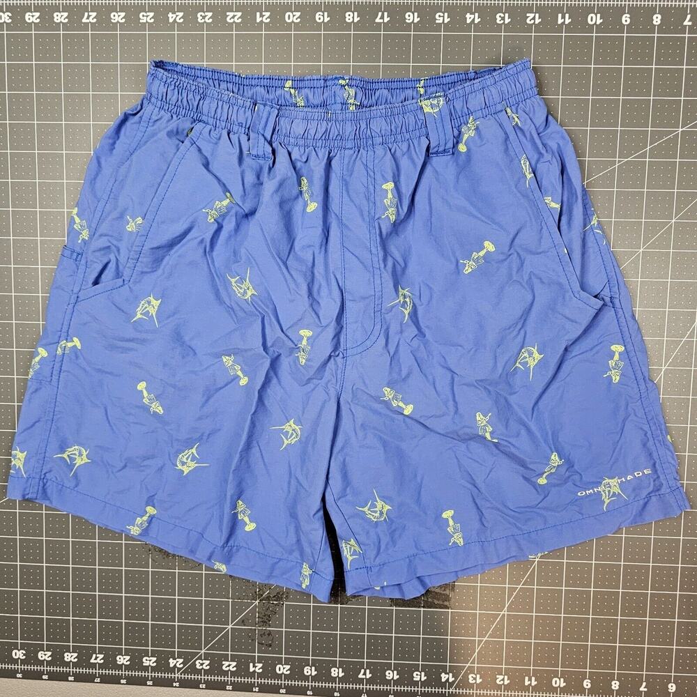 Columbia PFG Shorts Mens Small 6 Omni-Shade Fishing Outdoors Hiking Camping Swim